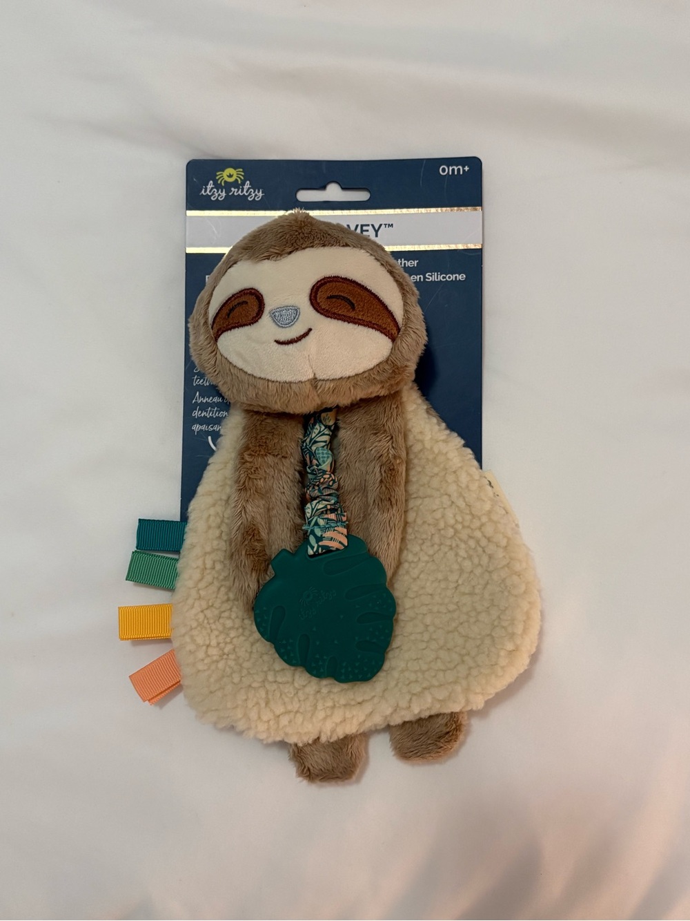 Itzy Ritzy Sloth Lovey - Picture 2 of 3